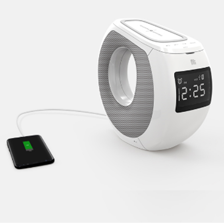 Nillkin bluetooth NFC сопряжение будильник Беспроводное зарядное устройство 20 Вт беспроводной динамик bluetooth