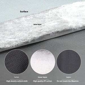 큰 개와 고양이를위한 현대 면 모피 칼라 애완 동물 의류 새해 겨울 사용 국경 반사 따뜻한 개 옷 - Product Image 3