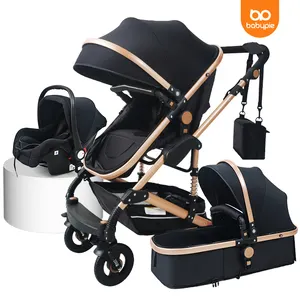 Hot Sale Cochecito De Beb 3 En 1 Cheap Baby Stroller Accessories Pushchair Poussette Travel Luxury Pram 3 In 1 Stroller For Baby