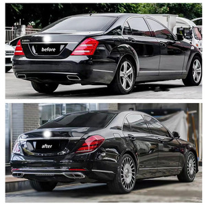 W221 2006-2013 <span class=keywords><strong>Clase</strong></span> S Parachoques exterior Capó Lámparas de ala Faros delanteros Actualización <span class=keywords><strong>a</strong></span> W222 <span class=keywords><strong>2018</strong></span> Kit de carrocerí<span class=keywords><strong>a</strong></span> para <span class=keywords><strong>mercedes</strong></span>-benz - Product Image 4