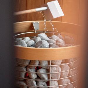 Sauna extérieur de conception de cabine de forêt de multi-personnes <span class=keywords><strong>prix</strong></span> d'usine maison avec des chaises longues - Product Image 5