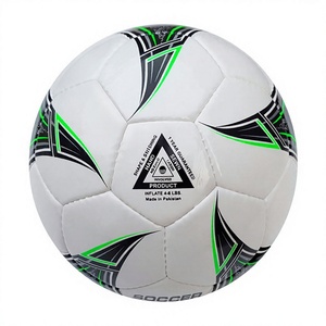 2025 Ballon en plastique PVC de football personnalisé de haute qualité Taille 5 Entraînement de football dans le football de football - Product Image 1