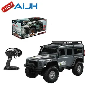 AiJH dört tekerlekli uzaktan kumanda şarj kamyon kaya paletli radyo kontrol Rc araba 4x4 Off-road hız tırmanma Rc araba