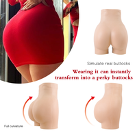 Top vente 100% plein Silicone fesses artificielles pantalon faux silicone hanches et fesses sous-vêtements Silicone fesses et coussinets de hanche