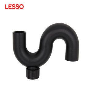 LESSO Gebäude entwässerung Hervorragende Flexibilität 40 50mm 6 Zoll HDPE-Anschluss rohr verschraubungen S P U-förmige Falle - Product Image 5