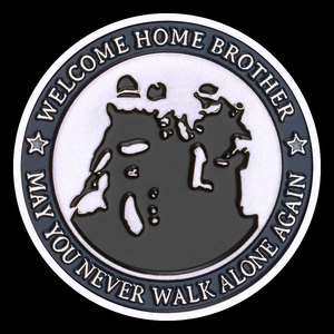 Bienvenido a casa personalizado, Brother Challenge, servicio de monedas, homenaje, regalo de recuerdo coleccionable para el héroe que regresa - Product Image 6
