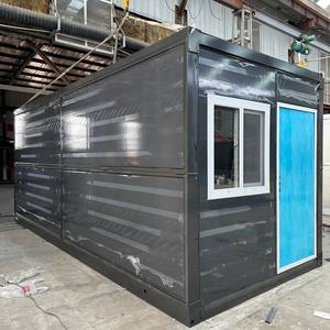 Container da Spedizione Usato da 20ft 40ft Trasformato in Casa Modulare di Lusso Pieghevole Prefabbricata, Ufficio <span class=keywords><strong>Mobile</strong></span> da Giardino o Furgone di <span class=keywords><strong>Design</strong></span> - Product Image 6