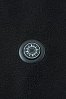 Veste chauffante personnalisable pour femme, en coton moelleux, avec fermeture éclair frontale, logo, coupe-vent, chaleur durable et précise