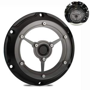 Couvre-carter CNC Clarity Derby pour Harley <span class=keywords><strong>Sportster</strong></span> Iron 883 <span class=keywords><strong>1200</strong></span> XL883 XL1200 2004 et plus XL1200V 2012-2016 - Product Image 2