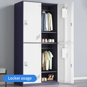 Serrure de porte à came en alliage de zinc robuste avec trou de cadenas | Cylindre de serrure de loquet d'armoire en métal - Product Image 2