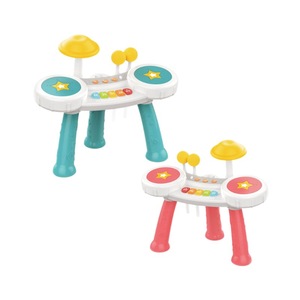 Huanger tambor juguete infantil educación temprana instrumento Musical electrónico <span class=keywords><strong>Jazz</strong></span> tambores <span class=keywords><strong>Piano</strong></span> multifuncional niños juguetes de tambor de plástico - Product Image 1