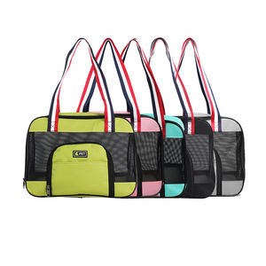 Bolsa portátil con logotipo personalizado para mascotas, bandolera para mascotas, transpirable, suave - Product Image 6