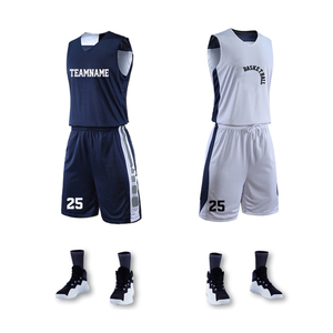 2024 couleurs personnalisées uniforme d'équipe de basket-ball ensemble de maillots à la mode avec fonction de séchage rapide et logo brodé de dernière conception - Product Image 1