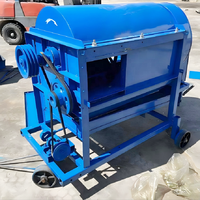 Décortiqueuse de riz et de blé électrique diesel modèle 5TD-90 avec tamis vibrant et construction robuste en acier pour l'agriculture