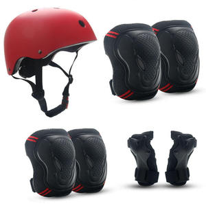 Ensemble de protection pour enfants 7 pièces : casque, genouillères et coudières pour vélo d'équilibre, cyclisme, skateboard et roller - Product Image 4