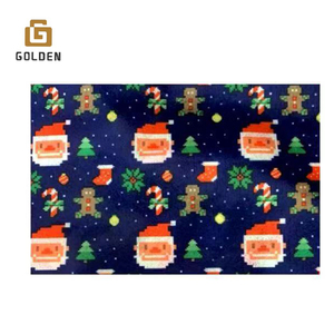 Vente directe à prix réduit de rouleaux de tissu non tissé imprimé en spunlace à motifs animaux, vente en gros de tissu non tissé imprimé en PP pour masque de Noël - Product Image 5