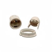Douille de lampe E12 entièrement en plastique 27,8*55,6 mm sans fil, support de lampe, douille ACC-E12