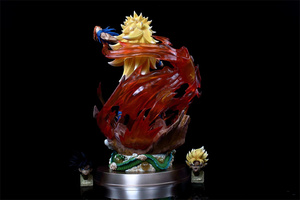 Vente en gros 45CM Dragon <span class=keywords><strong>Super</strong></span> <span class=keywords><strong>Saiyan</strong></span> Son <span class=keywords><strong>Goku</strong></span> Japonais Recueillir Statue DBZ Jouet Poupée Statue Grande Taille <span class=keywords><strong>Figurine</strong></span> Anime PVC Figure - Product Image 4
