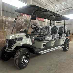 2025 chariot de golf tout-terrain électrique de nouvelle conception 5-6 sièges 72V 30-50 Km/h Â ¥ 90km chariot touristique de gamme - Product Image 6