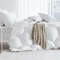 Parure de lit en duvet 100%, ensemble de literie de luxe, personnalisation de cadeau d'hôtel de mariage, grande taille, prix bon marché