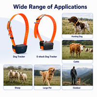 Traceur GPS 4G LTE Beidou 2G GSM OEM ODM pour collier, étanche IP67, localisation en temps réel LBS, application Android, dispositif de localisation PC pour la chasse