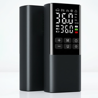Compresseur d'air portable à prix abordable, gonfleur de pneus XM8008 avec affichage numérique, moniteur de pression des pneus, matériau ABS