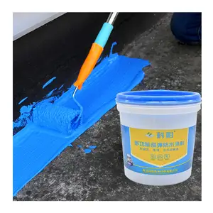 Liquid Coating Waterproof Coating Building Roof PU Polymer Waterproof Coating Liquid Rubber Waterproofing Sealer Safe No-toxic