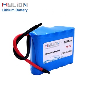 Mylion 11.1V 7500mAh 3S3P 18650 Lithium Ion <b>Battery</b> Pack 83.25Wh Rechargeable CE/FCC Certified for Devices - Product Image 3