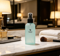 Flacon pulvérisateur vide en PP/PET mat dépoli de 75 ml avec pulvérisateur à brume fine pour brume faciale, aromathérapie et emballage cosmétique