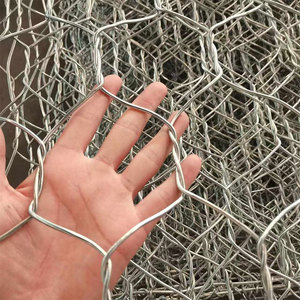 Thermisch Gegalvaniseerd Pvc Gecoat Geweven Zeshoekige Schanskorf Mesh Mand Voor Stenen Keertuin Muur Geweven Schanskorf - Product Image 2