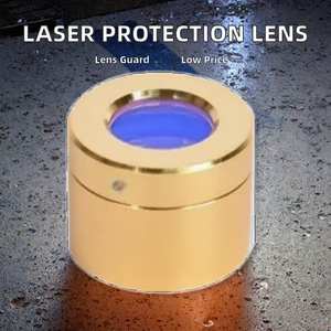 Nouvelle lentille de protection 12,9x9,4 mm, longueur d'onde 1064 nm, prix compétitif, compatible avec la tête de laser à fibre Precitec WSX - Product Image 2