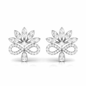 Elegantes Pendientes de Plata de Ley 925 con Moissanita, Piedras de Corte Brillante de Alta Calidad, Pendientes Perfectos para Uso Diario, Regalos de Novia - Product Image 1