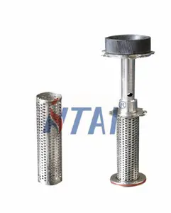 Benang Mewarnai Mesin Spare Parts Stainless Steel Bobbin