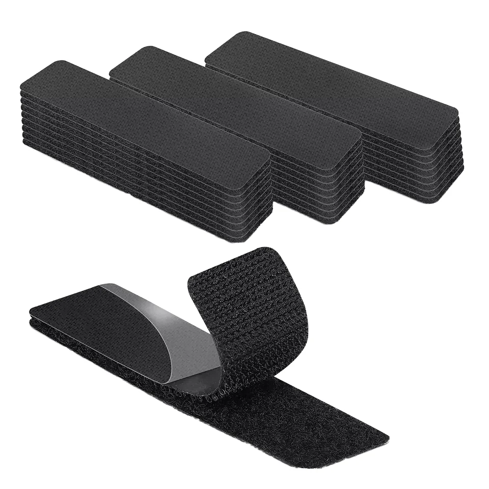 Strong Back Adhesive Hook and Loop Fasteners Tape Self-Adhesive with Sticky Glue