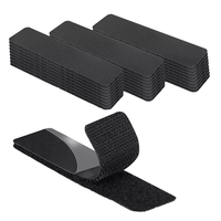 Bandes à crochets et boucles robustes Ruban de fixation auto-adhésif avec dos collant double face pour une fixation sûre