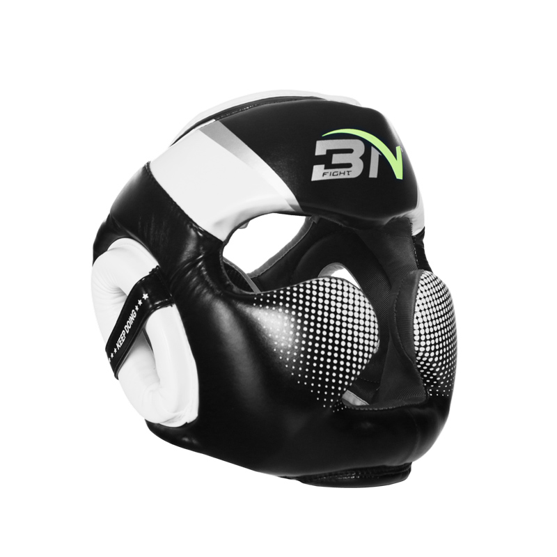 Breathable Pu Leather Mma Boxing Head Guard With Oem