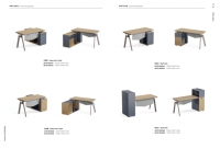Panel PC Modular con Cajones, Pedestal de Almacenamiento con Cerradura, Muebles de Trabajo Ejecutivos, Escritorio de Oficina Moderno y de Lujo para Computadora y Estudio