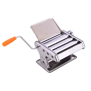 Factory Supply Manual Noodle Pasta Maker Machine Household Stainless Steel Manual Pasta Maker