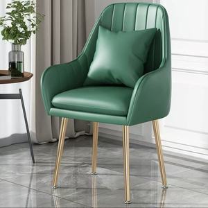 Makeup Chair <b>Desk</b> Chair Luxury Dining Chair Casual Backrest Women's Dressing Stool Nail Chair - Product Image 3