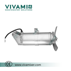 Mélangeur submersible flottant avec ponton pour applications en lagune - Product Image 4