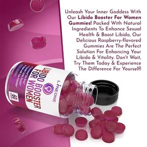 Private Label Saw Palmetto erba Gummies <span class=keywords><strong>Booster</strong></span> naturale della Libido femminile per adulti uomini e donne integratori a base di erbe - Product Image 5