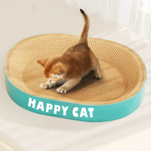 Moderno Rascador para Gatos de Cartón Extra Grande, con Nido, Todo en Uno, Resistente a los Arañazos, Resistente al Desgaste, Ecológico, Artículos para Mascotas - Product Image 1