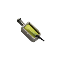 Hocheffizienter Zug-Druck-Open-Frame-Solenoid-Elektromagnet DC Linearbewegungsaktuator für automatische Verriegelungsanlagen