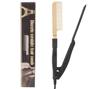 Hair Straightener Comb <b>Titanium</b> Alloy Wet Dry Use For Straightening Hair - Product Image 4