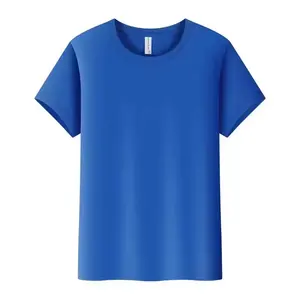 Custom High Quality 100% Cotton Men's Solid Color Bulk Blank T-Shirts Pro Club Loose Drop Shoulder Oversized T Shirt