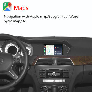 Radio inalámbrica CarPlay para Mercedes Benz clase C W204, con Android, Mirror Link, AirPlay, función de <span class=keywords><strong>Youtube</strong></span> - Product Image 4