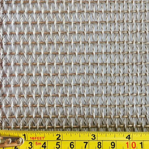 Architectural Decorativa Metal Tela Wire Mesh Cortina para Hall Divisor e sala de jantar divisória. - Product Image 4