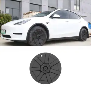 High Quality Cover 19Inch Hubcaps 4Pcs Hub Protection Ring Black Red White Logo 3 Accessories Abs Plastic Wheel Covers