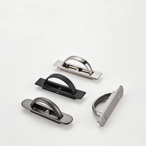 Manija de la puerta del Gabinete hebilla oculta Tatami manija invisible manija oscura cubierta de cama incrustada Placa de cama giratoria - Product Image 4