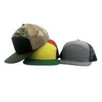 Precio de fábrica, personalización gratuita de logotipo, gorras de béisbol de lona y malla para camioneros, gorras de camionero al por mayor, gorras snapback casuales de invierno y playa